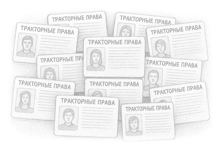 Купить тракторные права